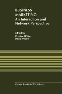 Book Cover for Business Marketing by Kristian Möller, David T Wilson