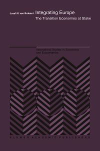 Book Cover for Integrating Europe by Jozef M van Brabant