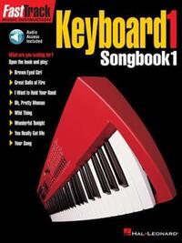 Book Cover for Fasttrack Keyboard Songbook 1 - Level 1 Book/Online Audio by Lee Evans