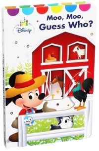 Book Cover for Disney Baby Moo, Moo, Guess Who? by Sally Little