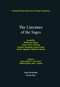 Book Cover for The Literature of the Sages, Second Part by Zeev Safrai