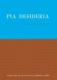 Book Cover for Pia Desideria by Philip Jacob Spener