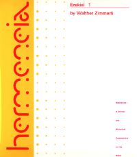 Book Cover for Ezekiel by Walther Zimmerli, Frank Moore Cross, Klaus Baltzer