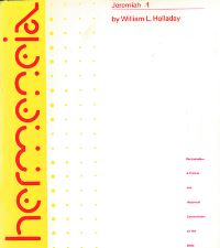 Book Cover for Jeremiah 1 by William Lee Holladay, Paul D Hanson