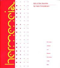 Book Cover for Acts of the Apostles by Hans Conzelmann, Eldon Jay Epp, Christopher R Matthews