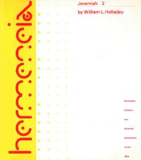 Book Cover for Jeremiah 2 by William Lee Holladay, Paul D Hanson