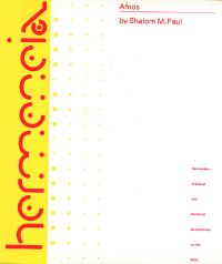 Book Cover for Amos by Shalom M Paul, Frank Moore Cross