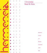 Book Cover for 1 Chronicles by Ralph W Klein, Thomas Krüger