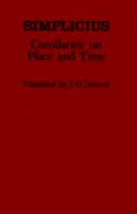 Book Cover for Corollaries on Place and Time by Simplicius, J. O. Urmson, Lucas Siorvanes