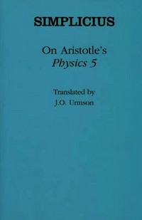 Book Cover for On Aristotle's Physics 5 by Simplicius, J. O. Urmson, Peter Lautner