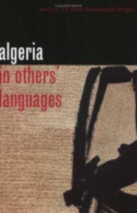 Book Cover for Algeria in Others' Languages by AnneEmmanuelle Berger