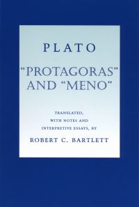 Book Cover for Protagoras and Meno by Plato, Robert C Bartlett