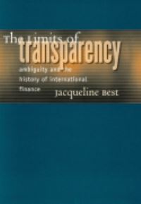 Book Cover for The Limits of Transparency by Jacqueline Best