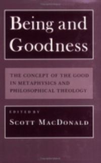 Book Cover for Being and Goodness by Scott MacDonald