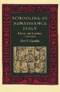 Book Cover for Schooling in Renaissance Italy by Paul F Grendler