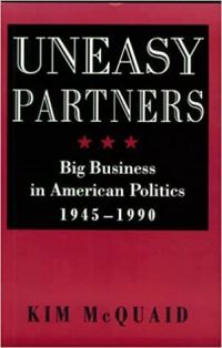 Book Cover for Uneasy Partners by Kim McQuaid