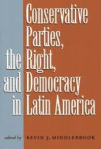 Book Cover for Conservative Parties, the Right, and Democracy in Latin America by Kevin J Middlebrook