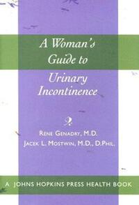 Book Cover for A Woman's Guide to Urinary Incontinence by Rene Genadry, Jacek L Mostwin