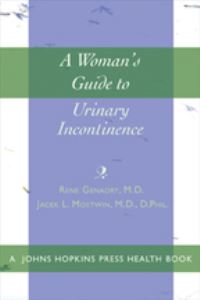 Book Cover for A Woman's Guide to Urinary Incontinence by Rene Genadry, Jacek L Mostwin