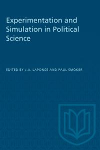 Book Cover for Experimentation and Simulation in Political Science by JA Laponce, Paul Smoker