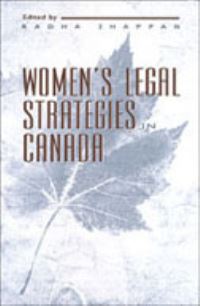 Book Cover for Women's Legal Strategies in Canada by Radha Jhappan