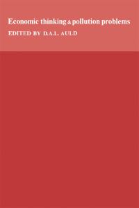 Book Cover for Economic Thinking and Pollution Problems by Douglas Auld