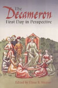 Book Cover for The Decameron First Day in Perspective by Elissa B Weaver