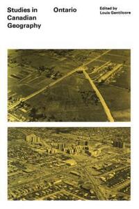 Book Cover for Studies in Canadian Geography by R Louis Gentilcore