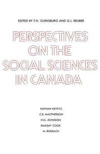 Book Cover for Perspectives on the Social Sciences in Canada by Tom N Guinsberg, Grant Reuber