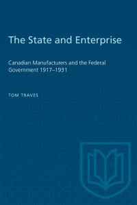 Book Cover for The State and Enterprise by Tom Traves