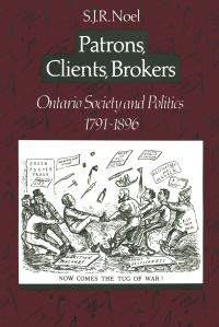 Book Cover for Patrons, Clients, Brokers by SJR Noel