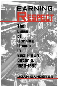 Book Cover for Earning Respect by Joan Sangster