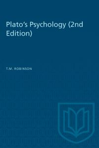 Book Cover for Plato's Psychology (2Nd Edition) by TM Robinson