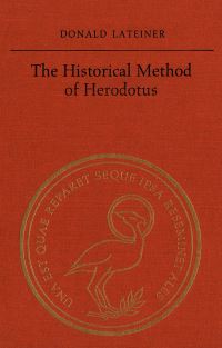 Book Cover for The Historical Method of Herodotus by Donald Lateiner