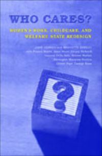 Book Cover for Who Cares? by Jane Jenson, Mariette Sineau
