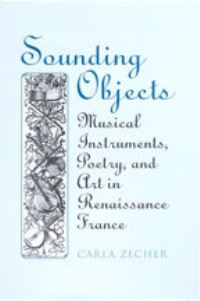 Book Cover for Sounding Objects by Carla Zecher