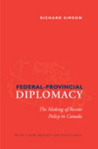 Book Cover for Federal-Provincial Diplomacy by Thomas A DuBois