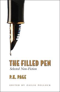 Book Cover for The Filled Pen by PK Page