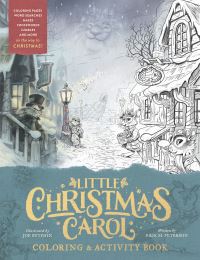 Book Cover for Little Christmas Carol Coloring & Activity Book by Joe Sutphin, Erik M Peterson