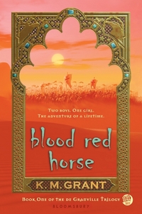 Book Cover for Blood Red Horse by Carole Boston Weatherford, Eric Velasquez