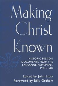 Book Cover for Making Christ Known by John R W Stott