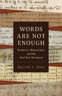 Book Cover for Words Are Not Enough by Garrick V Allen
