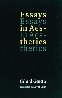 Book Cover for Essays in Aesthetics by Gérard Genette
