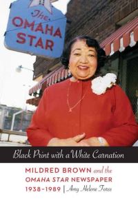 Book Cover for Black Print With a White Carnation by Amy Helene Forss