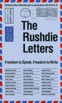 Book Cover for The Rushdie Letters by Steve MacDonogh, Article 19 Organization