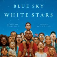 Book Cover for Blue Sky White Stars by Sarvinder Naberhaus