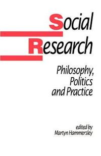Book Cover for Social Research by Martyn Hammersley