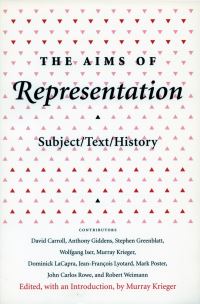 Book Cover for The Aims of Representation by Murray Krieger