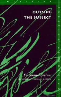 Book Cover for Outside the Subject by Emmanuel Lévinas