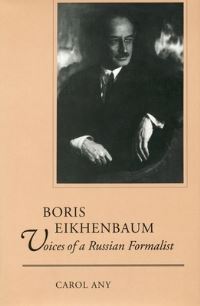Book Cover for Boris Eikhenbaum by Carol Joyce Any